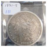 1881-S Morgan Dollar