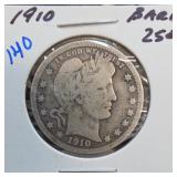1910 Barber Quarter