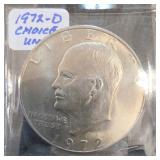 1972-D Roosevelt Dime, Choice UNC