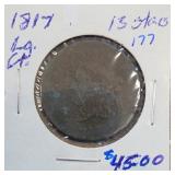 1817 Large Cent