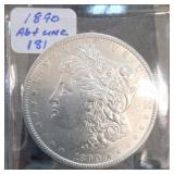 1890 Morgan Dollar, About UNC