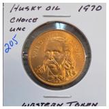 1970 Franklin Mint RAS-04 Wild Hickok Medallion