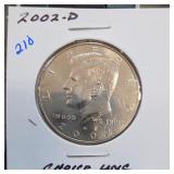 2002-D Kennedy Half Dollar