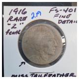 1916 Lincoln Wheat Cent, FS-401 Claim