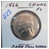 1956 Jefferson Nickel Full Steps