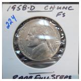 1958-D Franklin Half Dollar, Full Bell Lines Claim