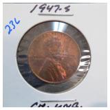 1947-S Lincoln Wheat Cent