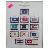 United States 1976 Lot of 12 U.S. 13¢ Flag Stamps