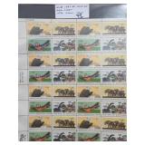 United States Post Office Department Stamp Sheet
