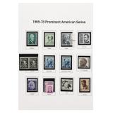 United States Lot of 13 1965-78 American Stamps