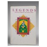 LEGENDS Baseball Scrapbook and Stamp Album, 1982