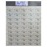 United States Post Office Department Stamp Sheets