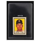 1962 Topps Steve Boros Baseball Stamp