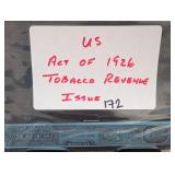 Bureau of Engraving & Printing 1926 Revenue Strip