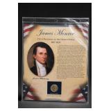 2008 James Monroe Presidential Dollar Stamps