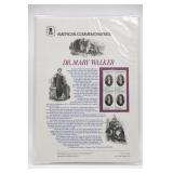 United States Postal Service Dr. Mary Stamp Pages