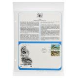 Postal Commemorative Society 1986 Display Sheet