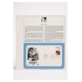 Postal Cover Love Puppy Stamp Cover