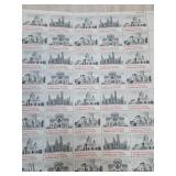USPS Architectural 1980 Stamp Sheet