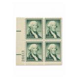 United States Post Office Department Plate Block