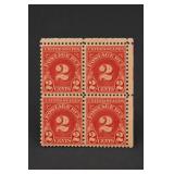 Set of Four United States Four 1931 Due Stamps