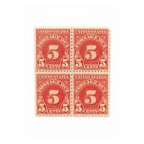Block of four, 1931