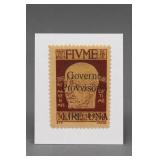 1921 Fiume 30c Governo Provvisorio Stamp