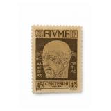 Fiume postal administration 1920 D’Annunzio Stamp