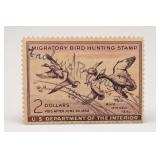 U.S. Department of the Interior 1953-54 Teal Stamp