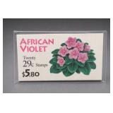 United States Postal Service 1993 Violet Booklet