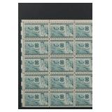 United States Post Office Department Stamp Sheet