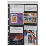 Lot of Space-Themed Souvenir Sheets