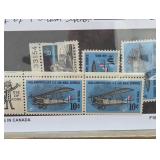 U.S. Post Office Department Four 1968 Mail Stamps
