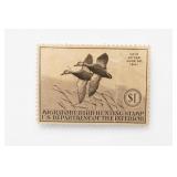U.S. Department of the Interior 1940 $1 Duck Stamp