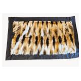 30 x 51 in Fox Fur Throw Panel