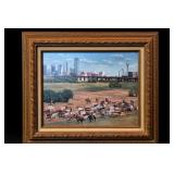 6/100 Western Cattle Framed Artwork B. Herd