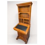 Davenport Secretary Desk and Bookcase