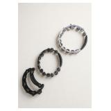 Lot of Three Handheld Tambourines