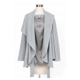 Blue-Gray Coat Garment, Size L Approx
