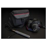 Canon EOS Rebel G Camera and Case