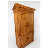 Wooden Entertainment Armoire