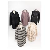 5Pc Mixed Brands Coats, Sizes M & L & 12