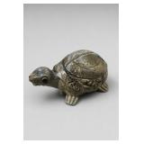 Figural Turtle Pottery Sculpture