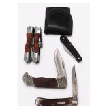 Knife & Tool Lot, Schrade Old Timer & More