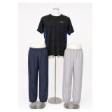 Set of Three Nike for the black shirt navy & L