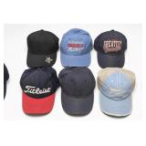 Lot of Baseball Caps Garment, Size Not Readable