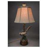 Decorative Pheasant Bird-Form Table Lamp
