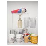 Lot of 18 Assorted Drinkware