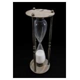 Decorative Hourglass with Metal Frame