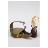 Brass Candle Holder and Decor